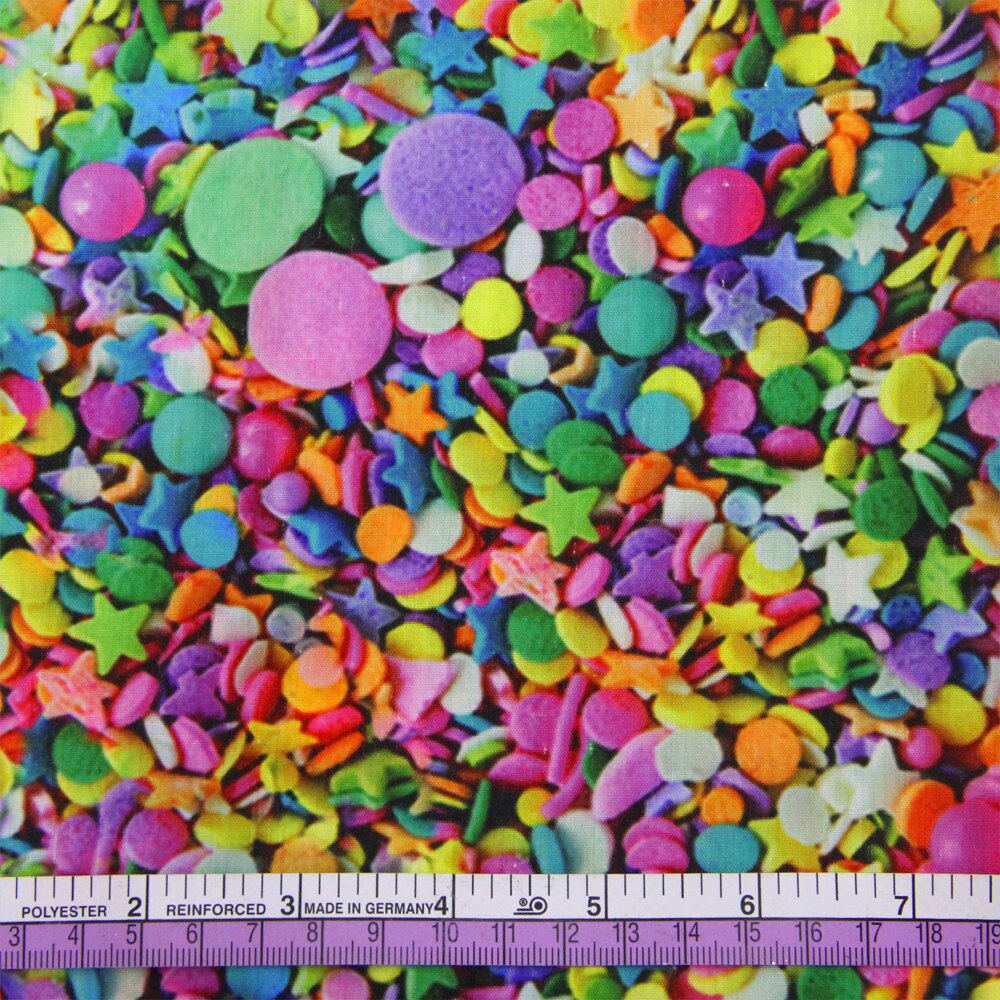 Tela de algodón con de música Candy, tejido de retales para coser, acolchado, costura, DIY, 50x145CM, 1Yc7436: 1049958001