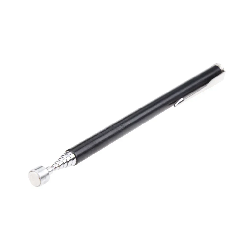 Penna magnetica telescopica Lavorazione dei metalli Strumento pratico Capacità magnetica per raccogliere il mini penna con asta di raccolta regolabile per bullone dado: Verde, viola