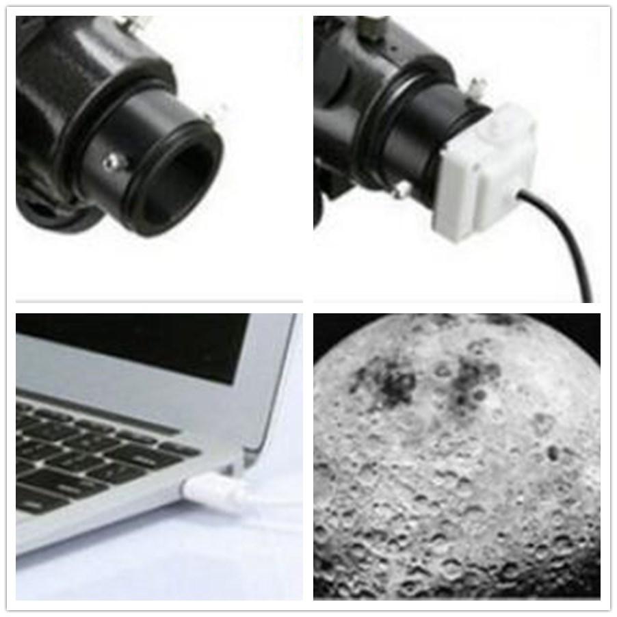 Lente Digital USB, cámara ocular electrónica, accesorios de telescopio astronómico, conexión, 30W, 1,25 pulgadas,