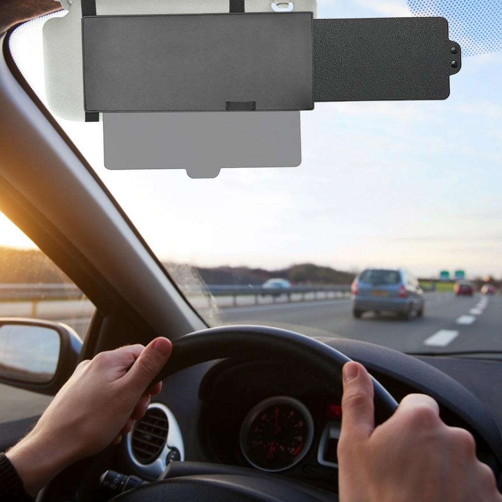 Auto Zonneklep Extender Anti-Glare Zon Blocker Intrekbare Multifunctionele Voertuig Bril Voor Auto Zonneklep Auto Accessoires