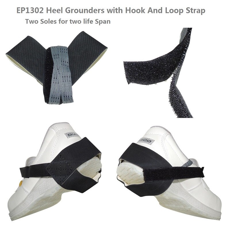 Anti Static ESD Adjustable Foot Strap Heel Electronic Discharge Belt Ground Safety Belt ESD Heel strap For Shoes Boot: EP1302