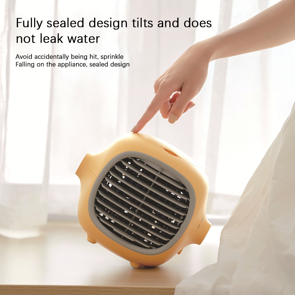Air Conditioner Air Cooler Humidifier Purifier Portable For Home Room Office 5 Speeds Desktop Quiet Cooling Fan Air Conditioning