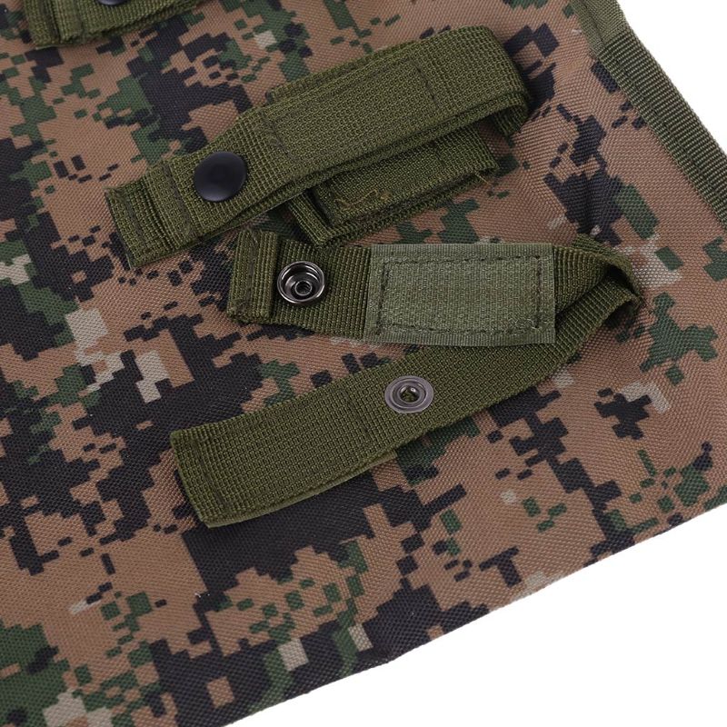 Camo Metal Detecting Finds Recovery Waist Bag Pouch Drawstring Belt Treasure Bag 203C