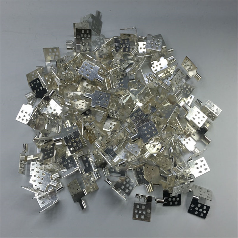 Silver plated Cooper Clips X 10 pieces/lot used for far infrared heating film, Clamps for connect cable and heating film