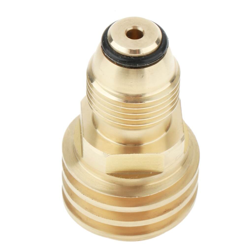 Gas Bottle Propane Tank Adapter Converter Valve POL To QCC1 /Type1