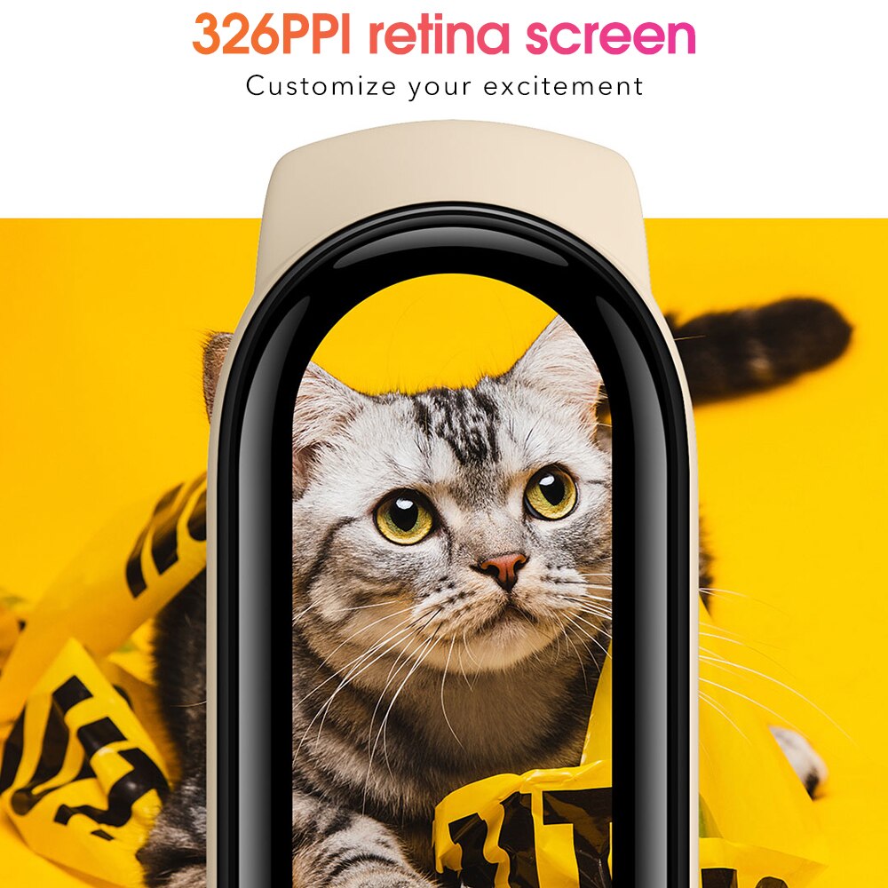 Xiaomi Mi Band 6 Clever Band AMOLED Bildschirm Miband 6 Blut Sauerstoff Fitness Traker Clever Armbinde Bluetooth Wasserdichte PK Mi Band 5
