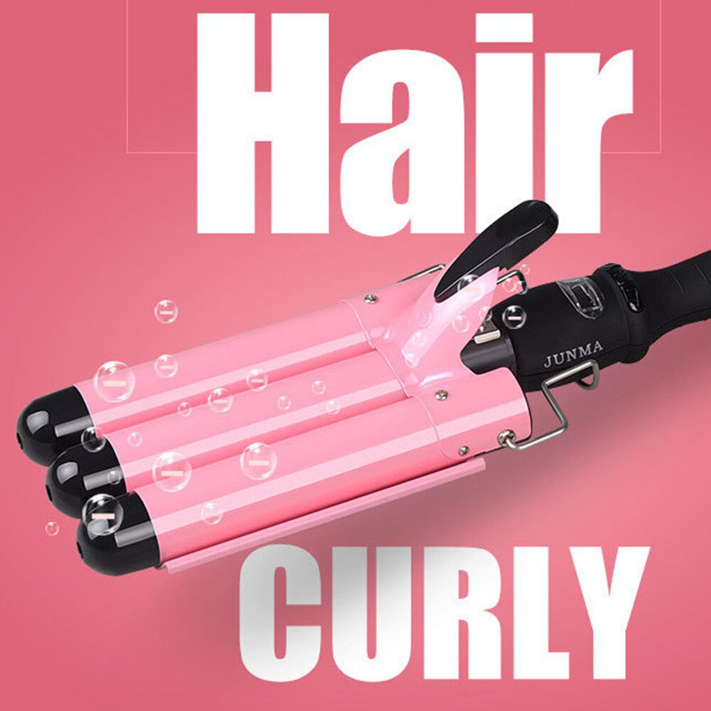 Curling Iron Ceramic Triple Barrel Hair Styler Hair Waver Styling Tools Hair Curler Electric Curling Hairstyling