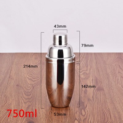 edelstahl metall Cocktail Shaker phantasie bartend Boston Cocktail Shaker: 750ml