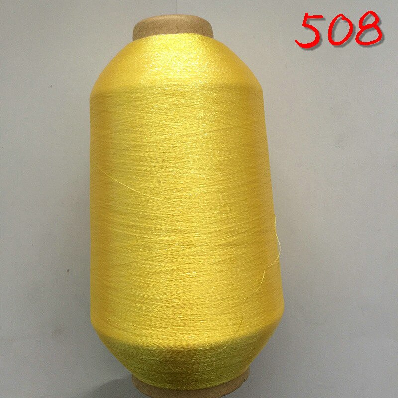 500g Golden silk embroidery thread summer style sewing thread yarn for knitting wool yarn for crochet machine knit yarn ZL45: 508
