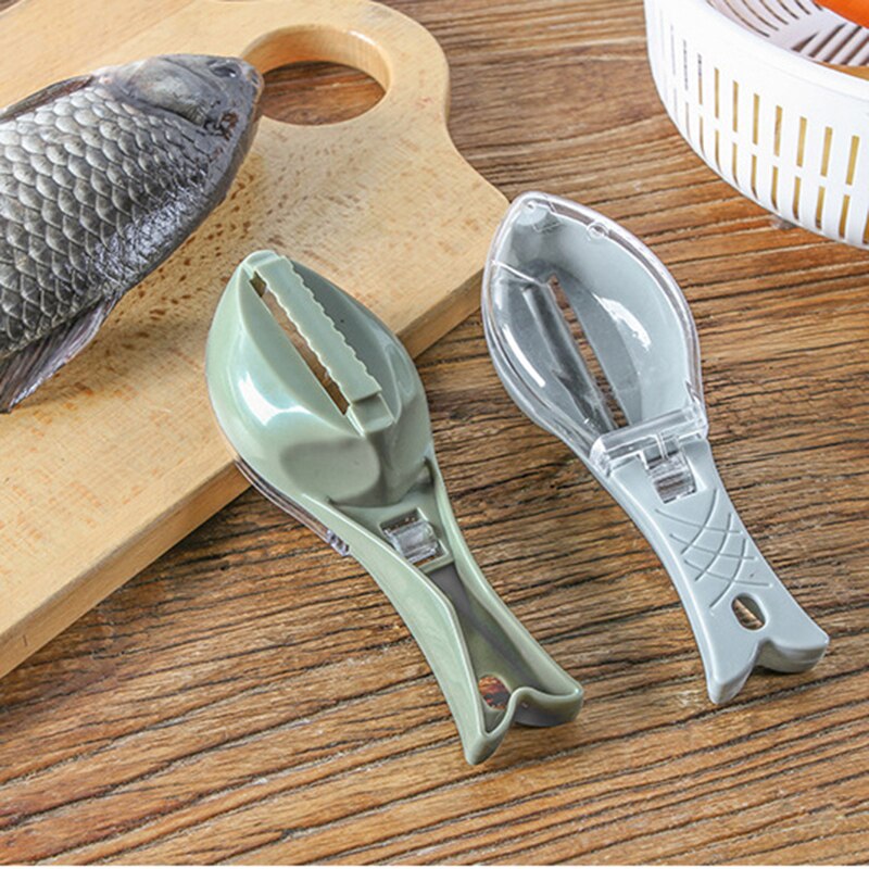 1PC Plastic Fish Scraping Device Cleaning Tool
