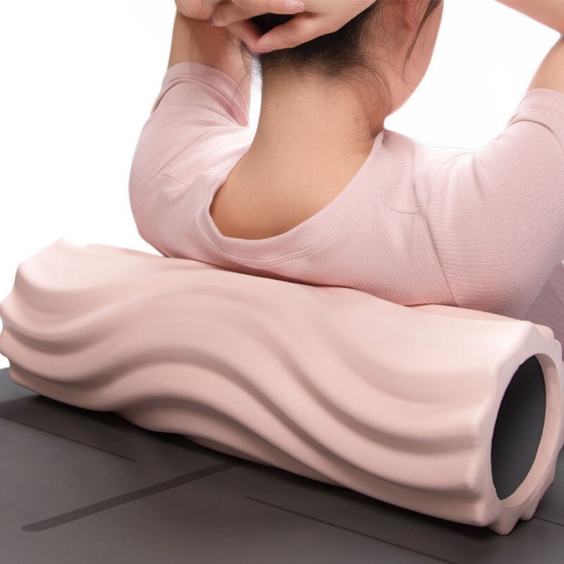 33cm 45cm skum skaft stovepipe rulle mace yoga kolonne yoga fitness massage yoga foam roller muskel relaxer