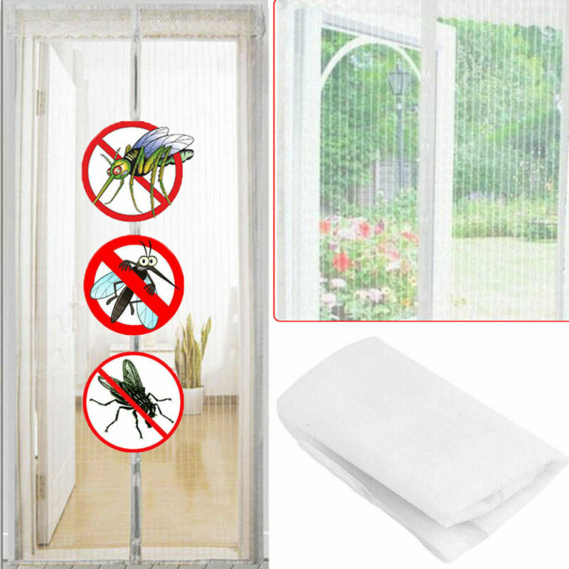 Magnetic Insect Magic Door Net Screen Bug Mosquito Fly Insect Curtain Mesh Guard Door Screens