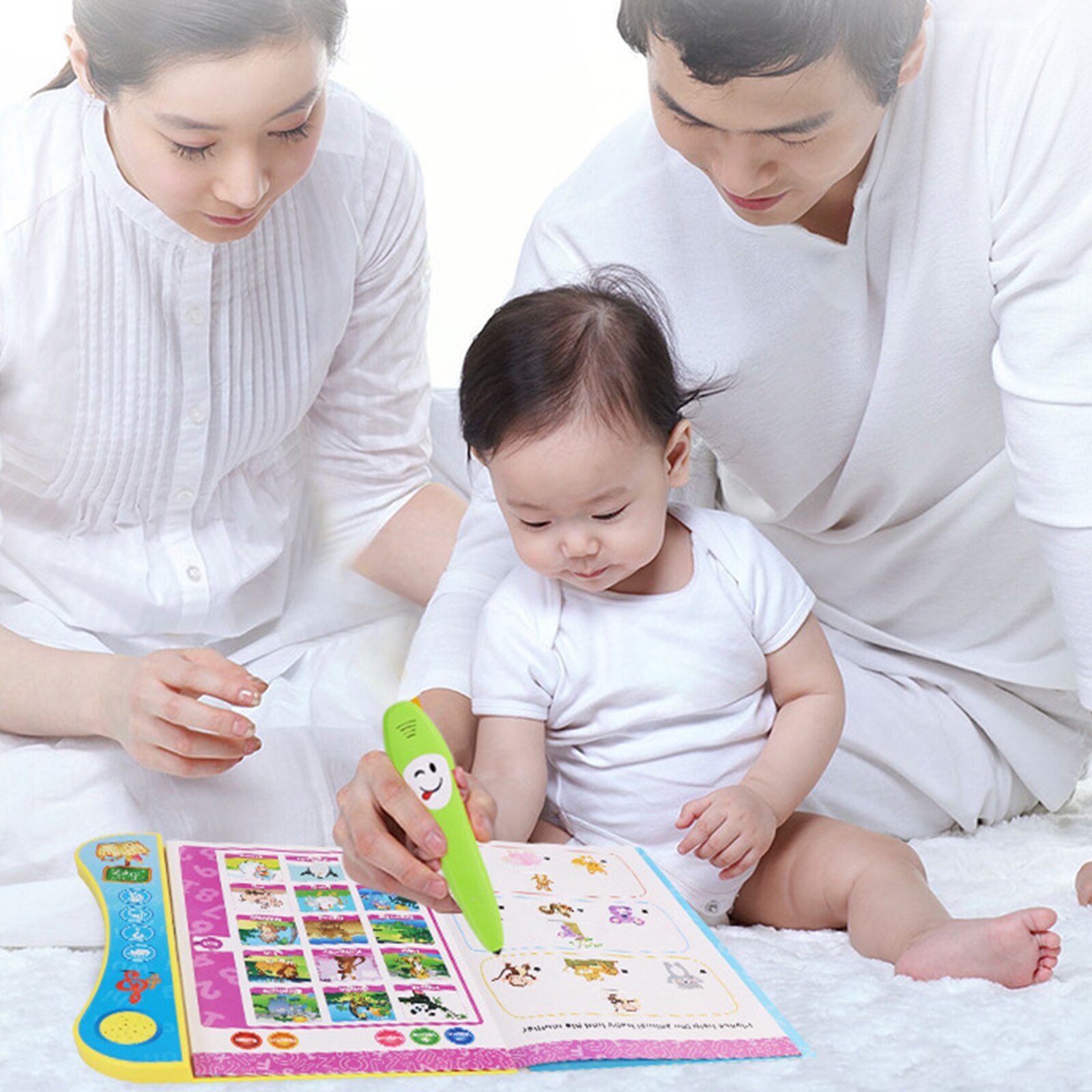 Smart Talking Book for Kids Early Learning Development Leaning Machine Pen