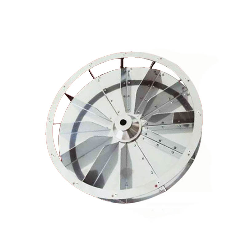 Moteur de turbine à palette centrifuge, arbre de turbine de ventilateur en aluminium, petite roue de pale 155 156 190mm