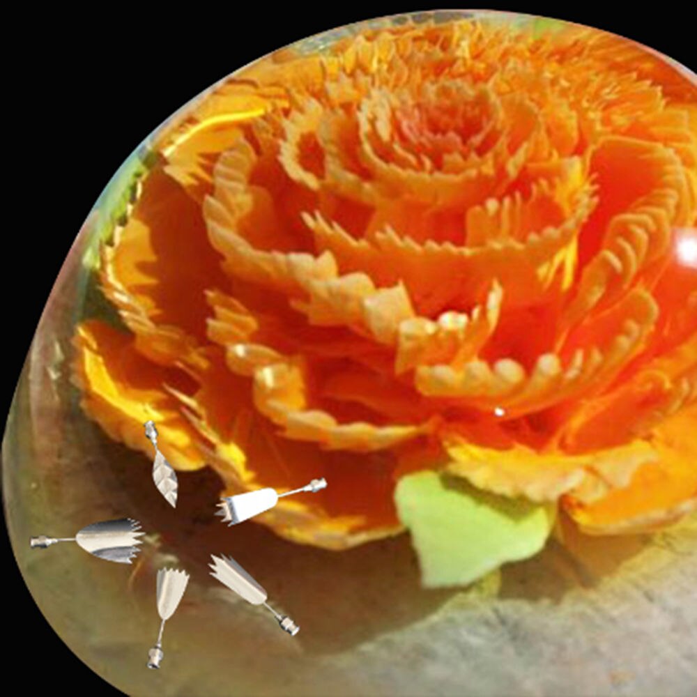 5 STKS Rose 3D Jello Jelly Art Naalden Tools Jelly Cake Gelatine Pudding Nozzles