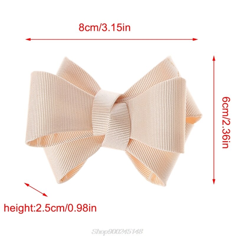 2 uds DIY parches de lazo ropa de zapatos apliques accesorios bordado Clip zapatos decoraciones