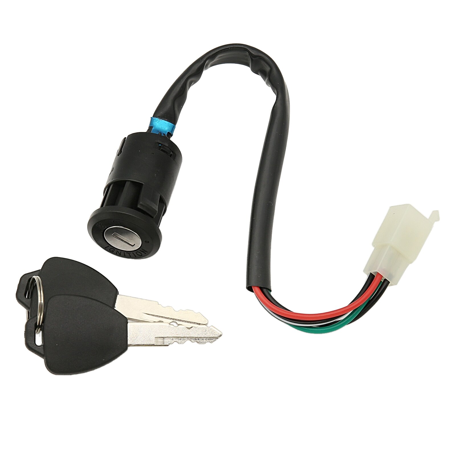 Interruptor Universal para motocicleta ATV, llave de interruptor de encendido para Kawasaki, Suzuki, Yamaha, Honda, bloqueo de manillar de motocicleta: B