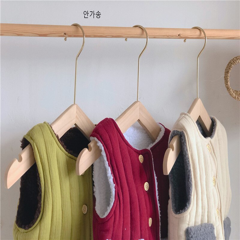 Hiver Double face enfants en peluche gilet pour bébé fille gilet enfants vêtements enfant en bas âge sans manches veste garçons gilet polaire