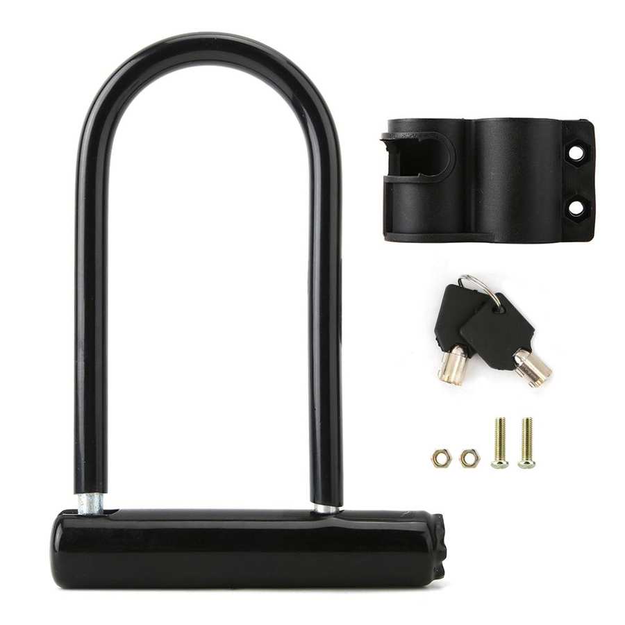 Heavy Duty Zinc Alloy Bike Motorcycle Bicycle Lock Security Anti Theft
