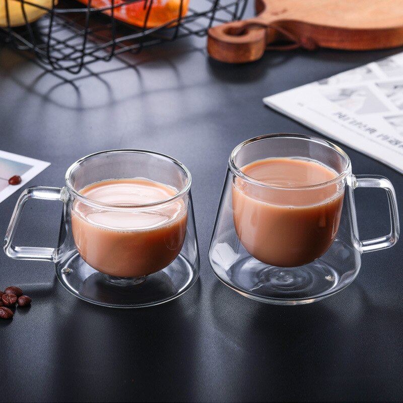 Lot De 6 Verres à Double Paroi Rink Drink 200ml – Thermique Et Isolé Pour Café Ou Thé