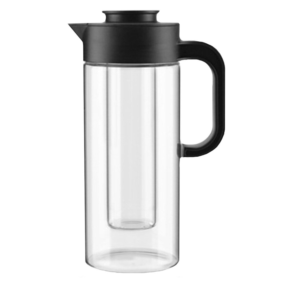 Stor vattenkanna glas vattenkanna tekanna handtag tekanna glas vattenkanna: Default Title