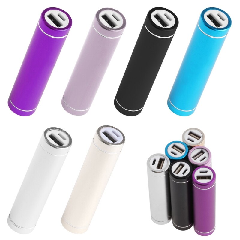 1 PC Metal 5V USB Power Bank Case Kit 1X 18650 Battery Charger Box DIY For Cell Phone