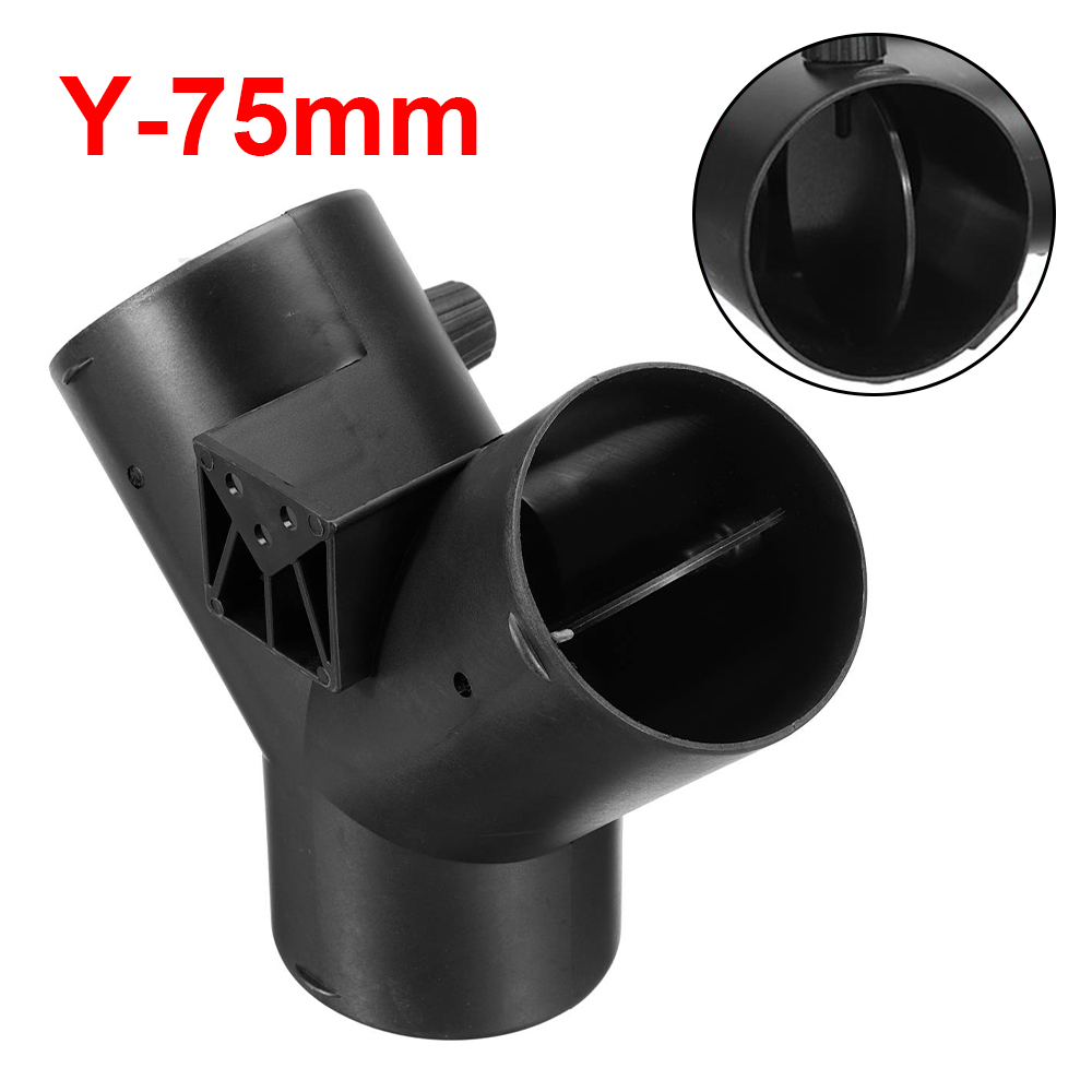 60Mm/75Mm Auto Verwarming Uitlaat Connector T/Y Socket Connector Verstelbaar Met Interne Flip Cover Geschikt Voor Webasto Verwarming: green