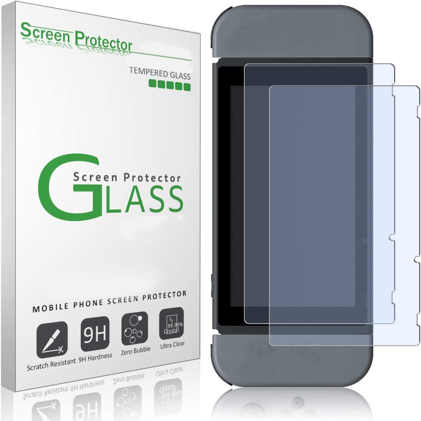 2/1Pcs Gehard Glas Screen Protector Voor Nintendo Switch/Voor Schakelaar Lite Voor Ns Oled 9H untra Slanke Film Voor Ns Schakelaar Glas