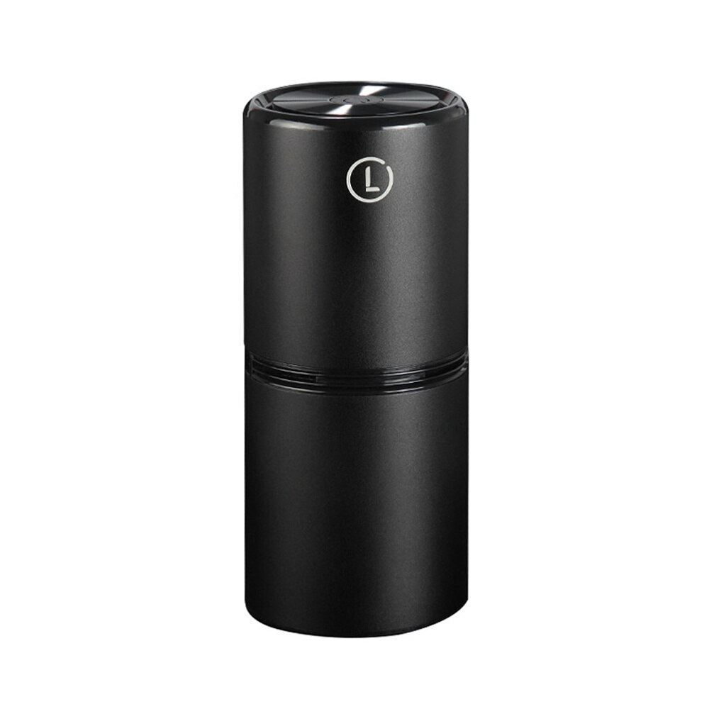 Car Air Humidifier Portable Miniature Air Purifier for Car Automobile Golden: Black