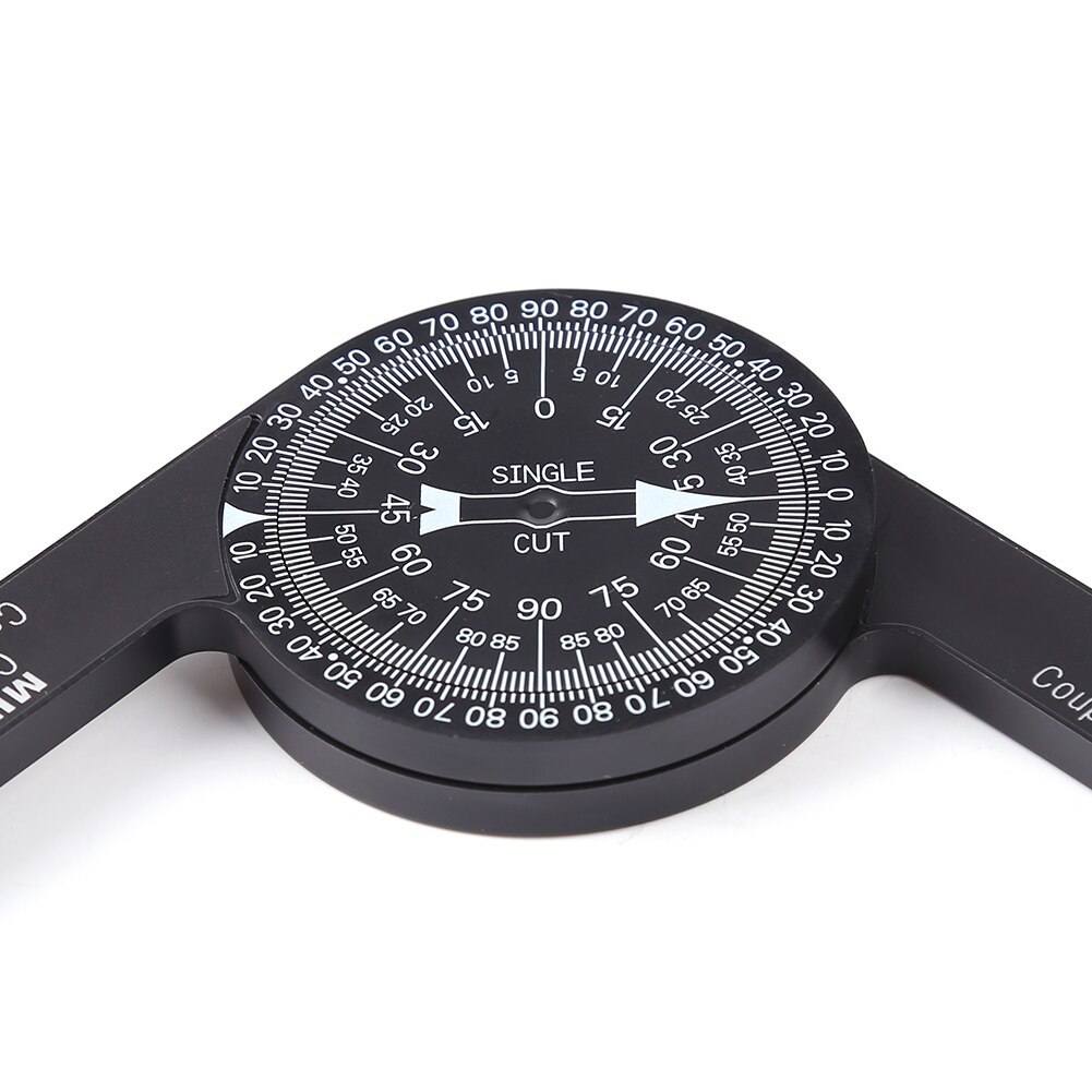 Woodworking Scale Mitre Saw Protractor Angle Level with Marking Pencil Carpenter Angle Finder Measuring Ruler Meter Gauge Tools