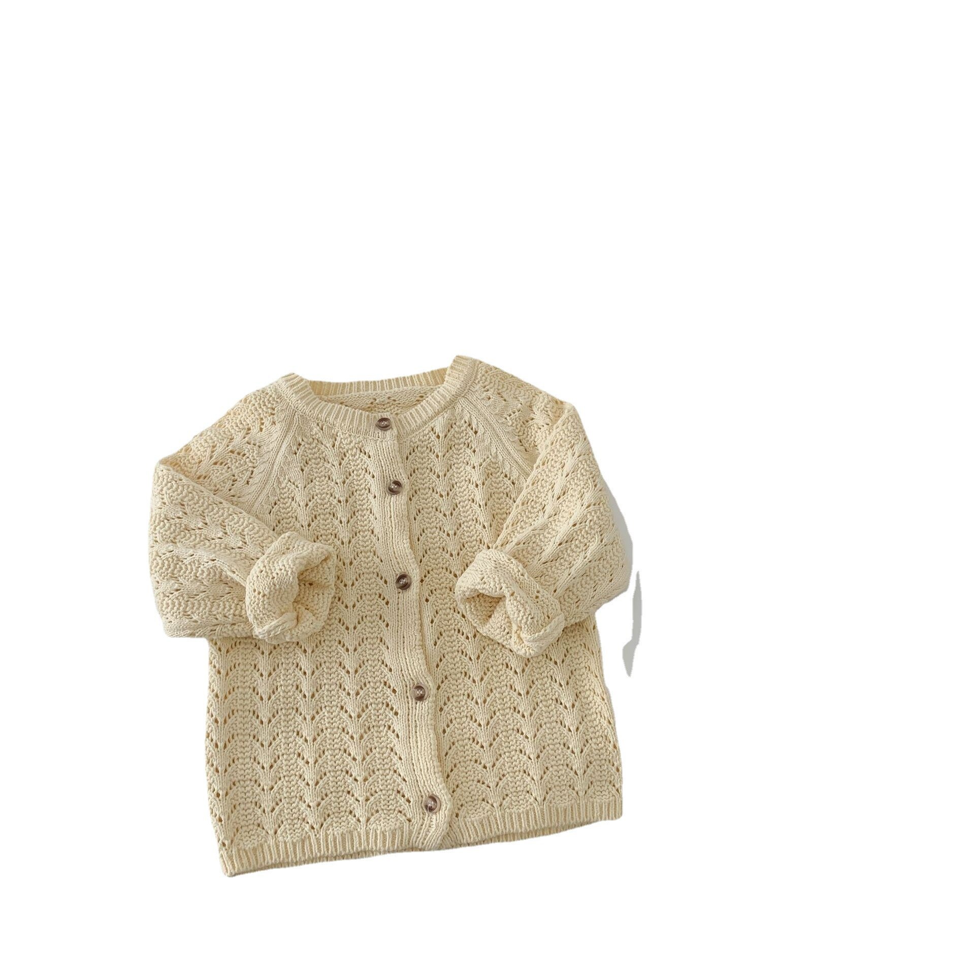 2021 primavera nuovi vestiti per bambini coreano scava fuori maglione cardigan primavera maglione cappotto 2-92: 17 for height 140 cm