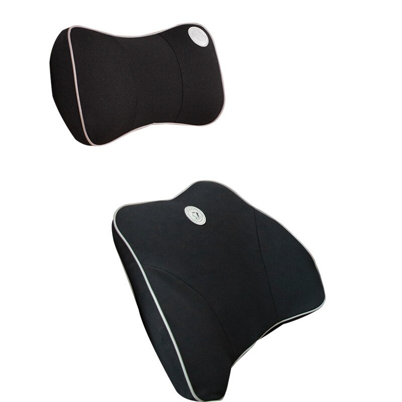 Komfortabel rygpude blød håndstøtte pude bilsæde rygstøtte memory foam bil pude