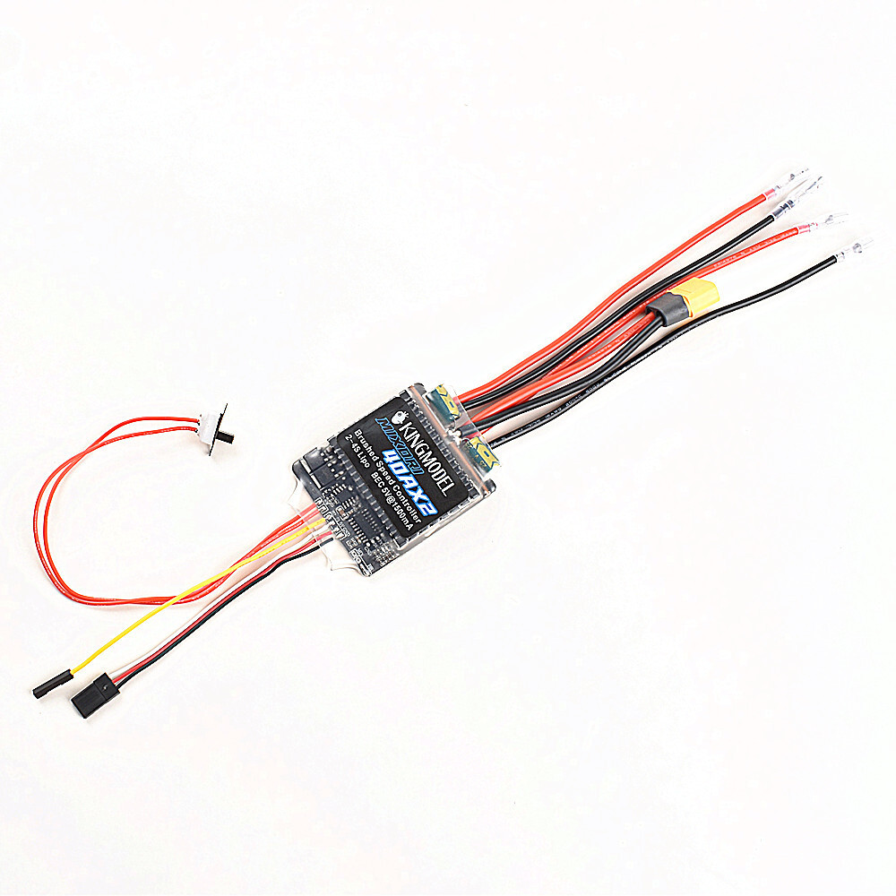 5A/5A PRO/10A/20A/30A/40A/50A/60Ax2 Dual Way Bidirectionele Geborsteld ESC Controle Voor Rc Model Boot/tank 180 tot 795 Geborstelde Motor