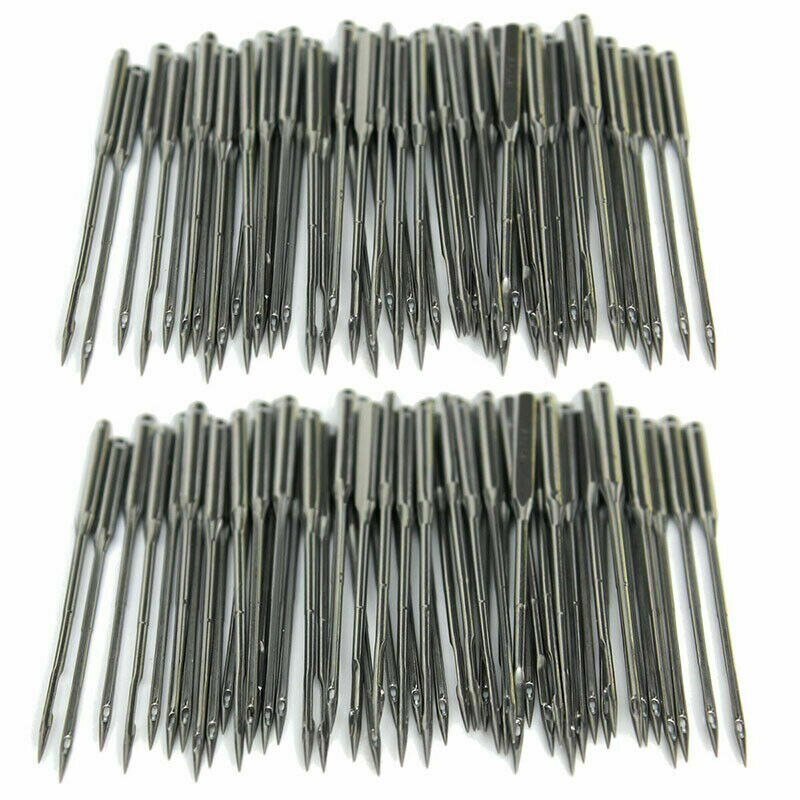 50pcs/set Household Flat Sewing Machine Needles Craft Assorted Kit Universal Fitting Kitchen Sewing Accessories Knitting Needles