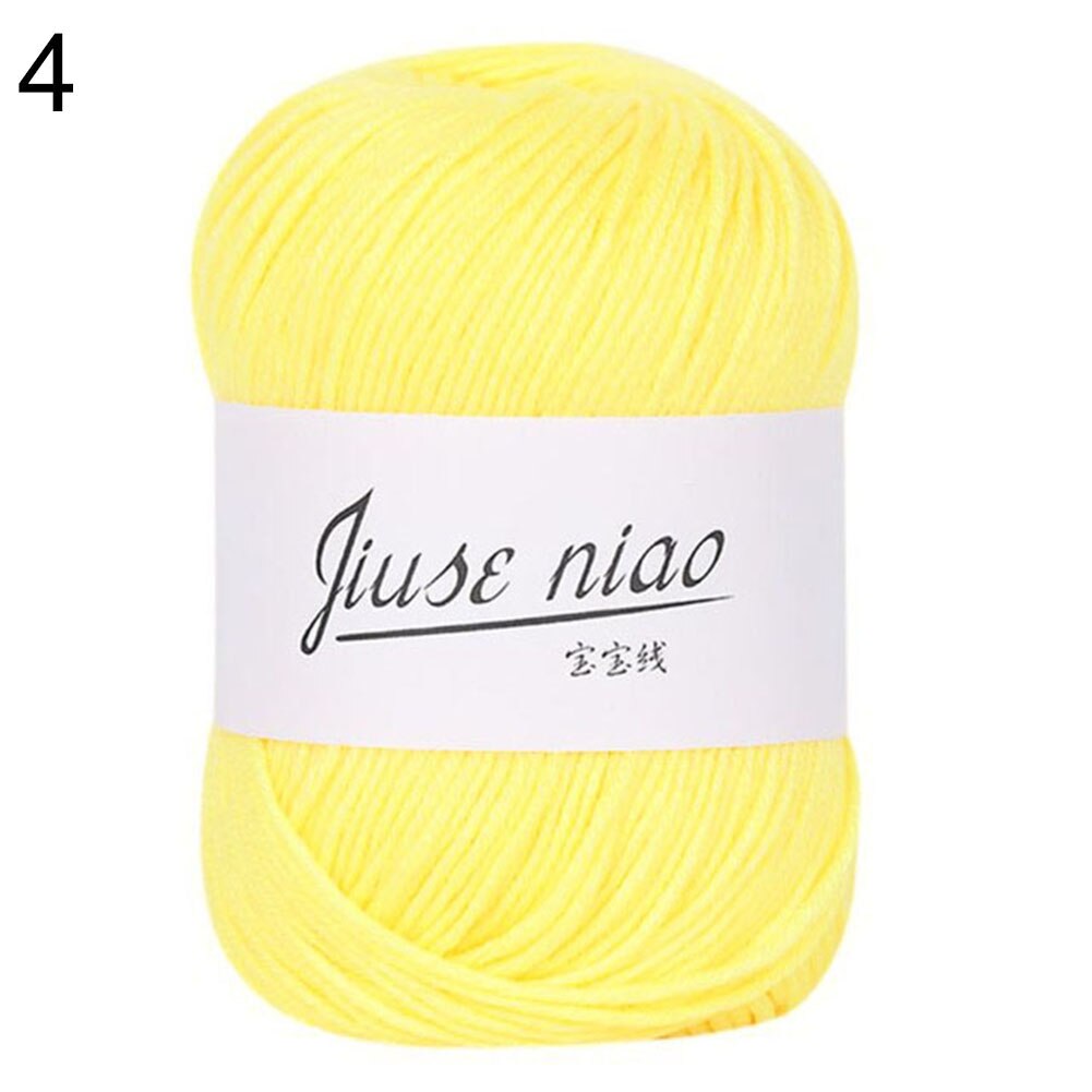 50g Baby Woolen Yarn Knitting Crochet Blanket Sweater Scarf Soft Woven Material: 4