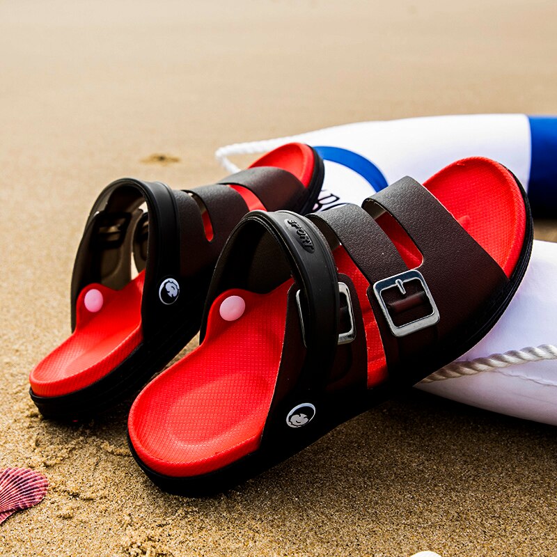 nouveaux hommes sandales été tongs pantoufles – Grandado