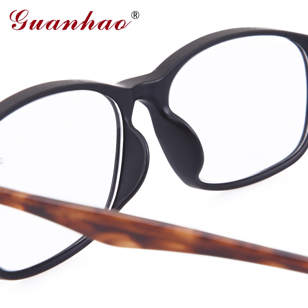 Guanhao TR90 Front Frame with Acetate Temples lazy Glasses Reading Glasses Men And Women Reading Glasses 1.0 1.5