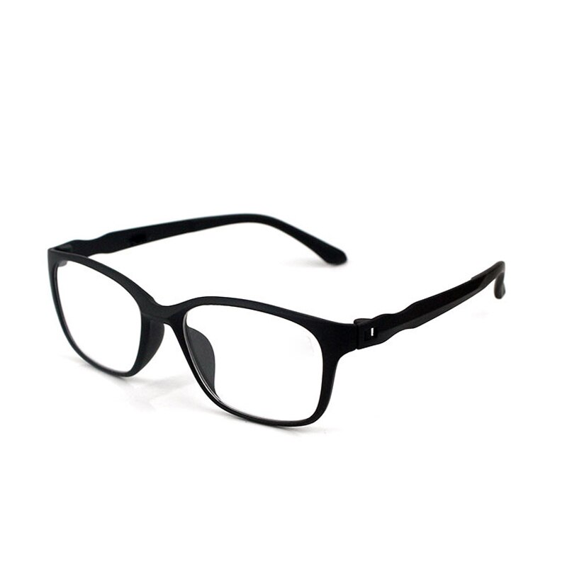 Ultralight Large Frame Anti Blue Light Glasses TR90 Resin Lens Plain Spectacles Computer Radiation Protection Eyeglasses