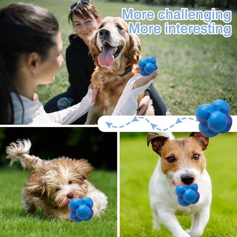 Reaction Balls Hexagonal Reaction Ball For Agility Reflex Coordination Training Hand-Eye Coordination And Speed Training