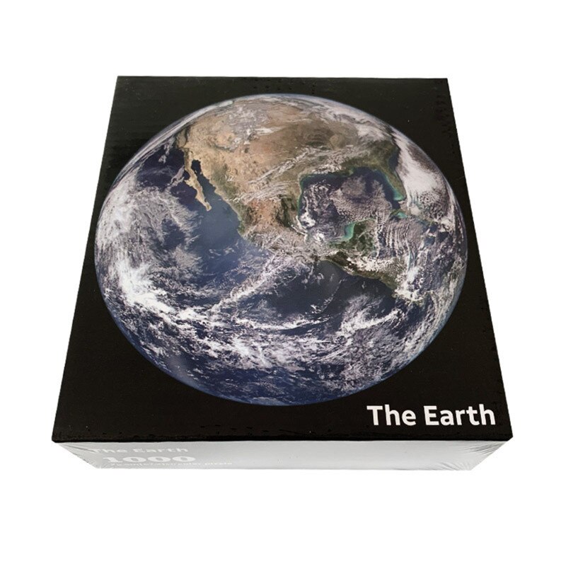 1000 teile/satz Runde Geometrische Erde Mond Sky Jigsaw Puzzle Regenbogen Erwachsene Kinder Puzzle Flache Pädagogisches Reduzieren Stress Spielzeug