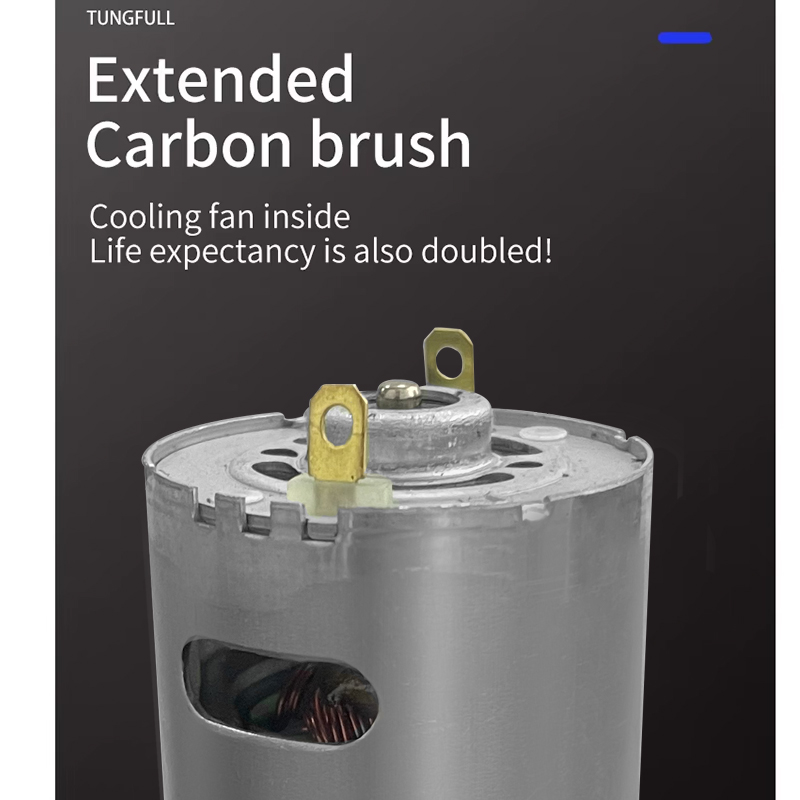 Motor de aspiradora DC 120W 545 soplador de aire controlador incorporado Micro Motor para piezas de aspiradora rodamiento de bolas de 22,2 V