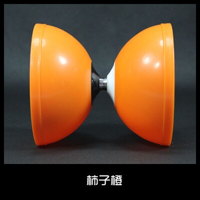 10 Colors One Excellent Bearing Kongzhu 128mm(D) 140mm(H) 240g Set Packing Diabolo/Sticks/Strings/Bag: Orange