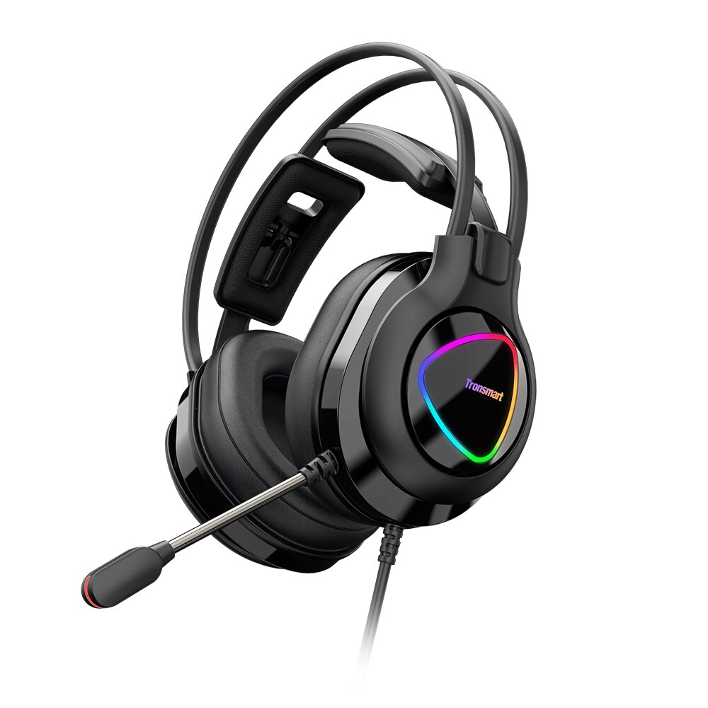 Tronsmart – écouteurs de Gaming Glary Alpha, avec éclairage coloré, Port USB 3.5mm, pour PS4, ordinateur portable,: Default Title