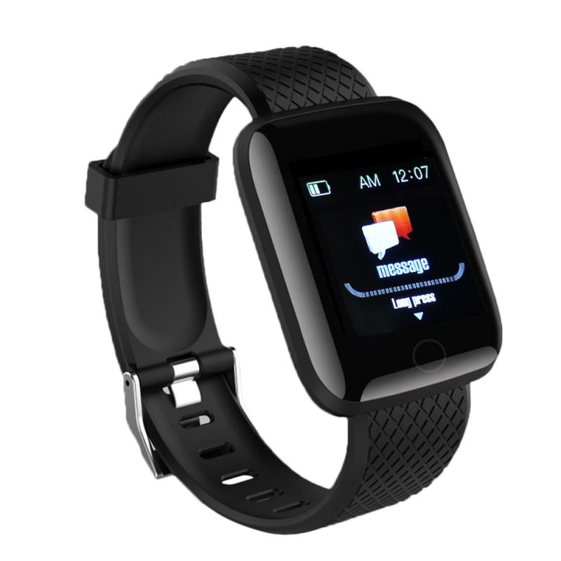 Bluetooth Oortelefoon Polsband Smart Polsband 200Mah Vrouwen Smart Polsband Smart Watch Polsband Smart Band Polsband: Black