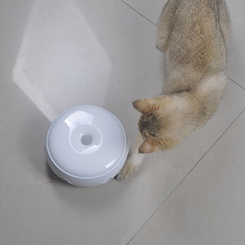 Jouets électriques pour chat en animaux | Bâton de chaton intelligent, tachant intelligent, jeu fou, tourne-disque, plateau tournant automatique, jouets de chat, attraper la souris