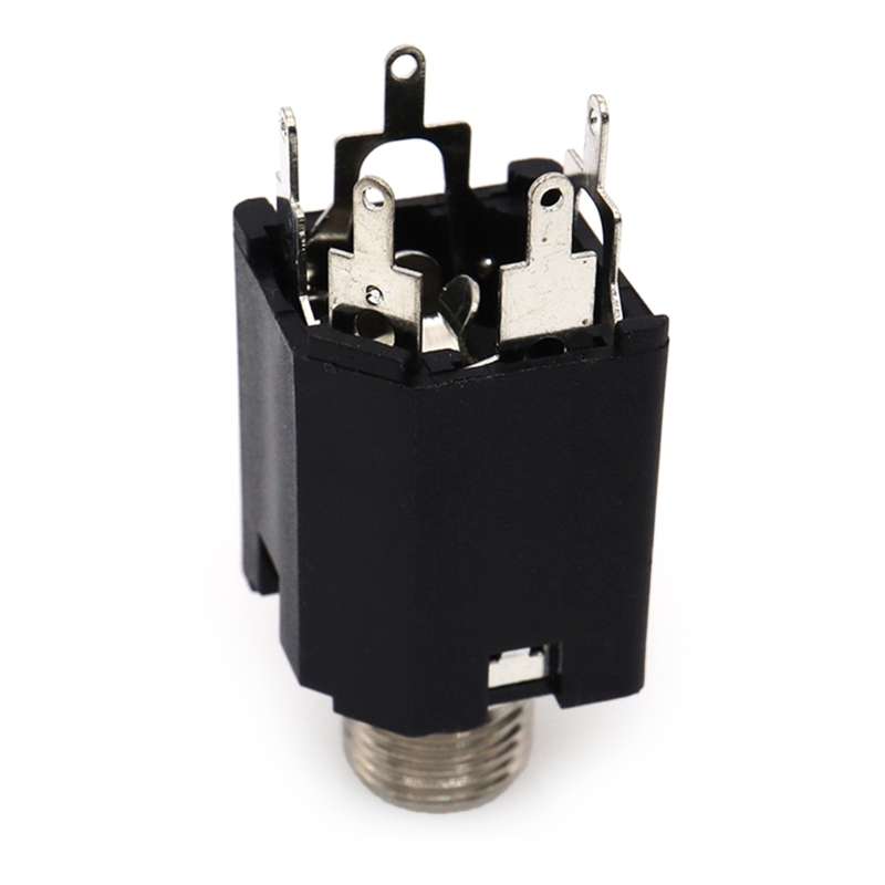 Weiblicher mikrofonkabelstecker, mikrofonzubehör, weibliche buchse für mikrofon 6.35mm und video