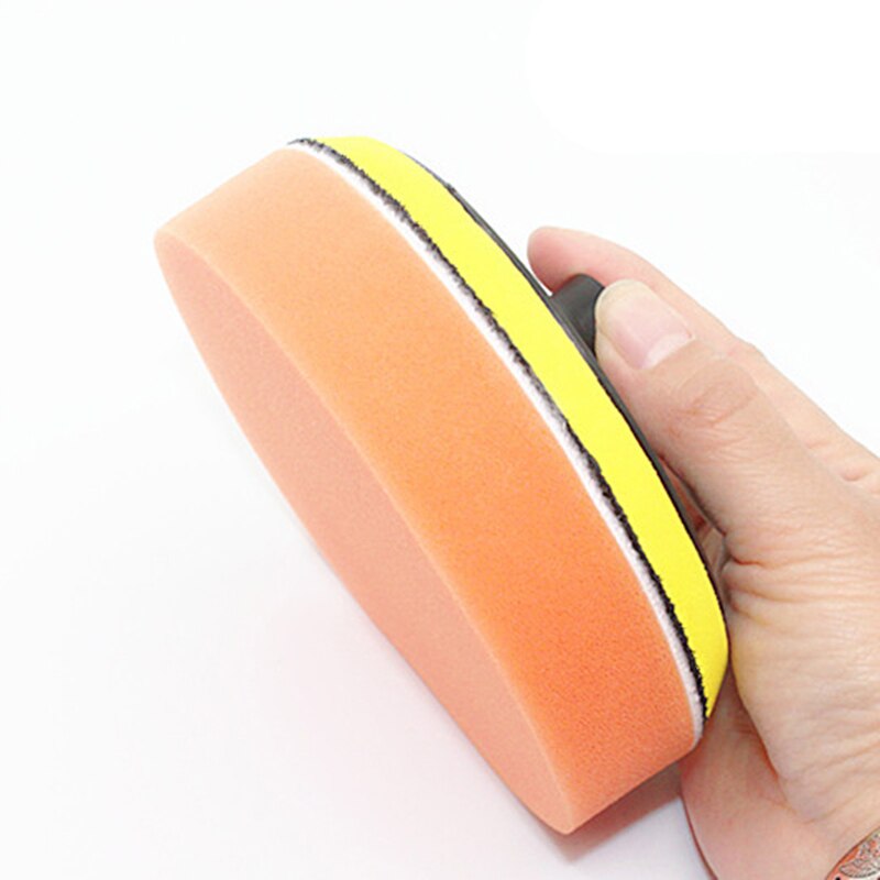 7inch 180mm Flat Sponge Buff Buffing Polishing Pad Kit Set For Car Auto Polisher Glass Polishing