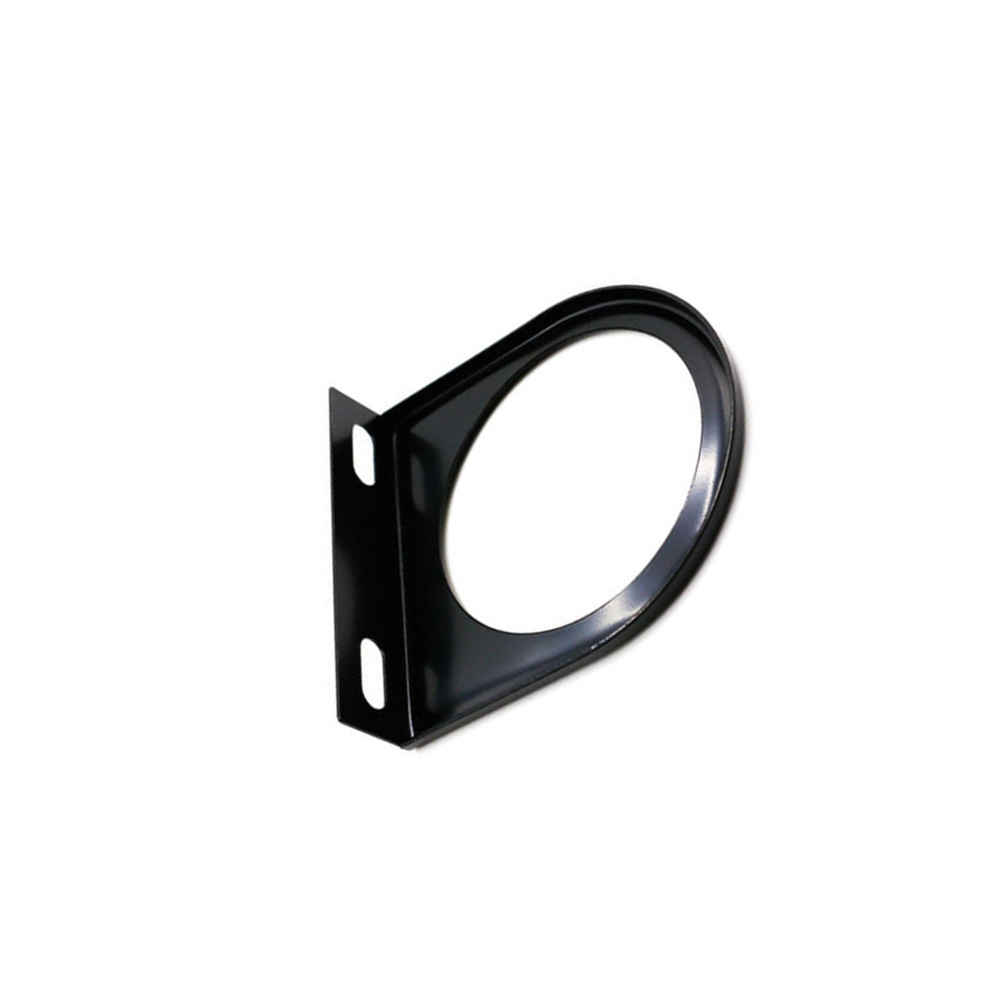 Black Iron Car Gauge Bracket Applicable To Most 52mm/2" Pressure Gauges Durable Practical Car Decoration Accessories