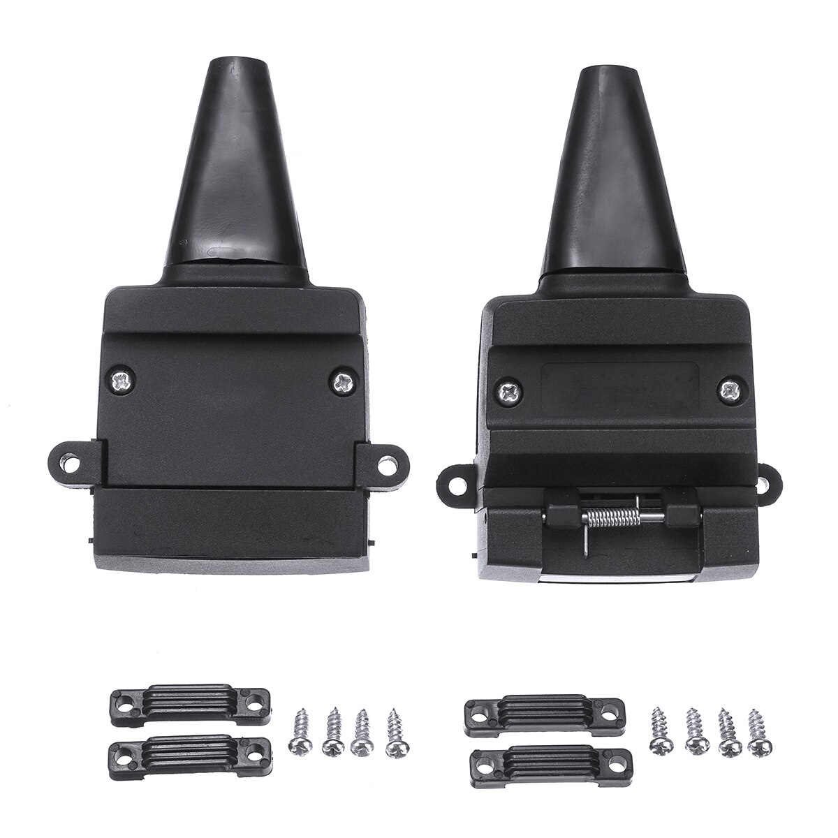 2pcs Durable 12 Pin Trailer Adapter Trailer Wiring Female & Male Connector Socket Plug 12V Trailer Car Truck Caravan Accessories