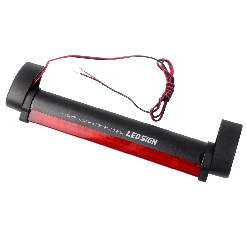 12v lyskilder bilbremselys universal stopp bak parkeringslys bilstyling auto varsellampe rødt lys 14 24 32 48 led: Mørkeblå
